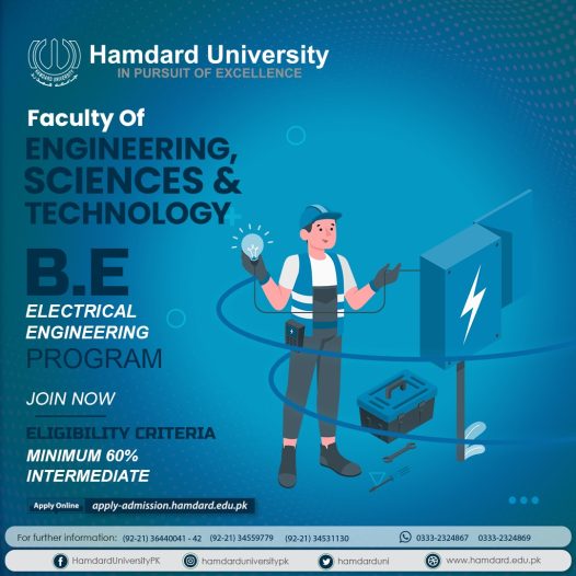 Bachelor’s of Engineering in Electrical Engineering