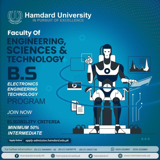 Bachelor’s of Electronics Engineering Technology