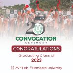 25th Convocation Ceremony Congratulations