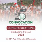 25th Convocation Ceremony Congratulations